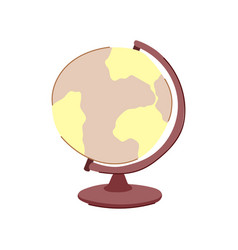 Map Globe Cartoon