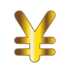 Web Gold Yen Currency Logo