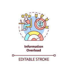 Information Overload Concept Icon