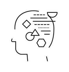 Logic Philosophy Line Icon