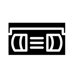 Cassette Video Retro Gadget Glyph Icon