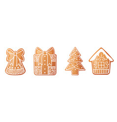 Christmas Gingerbread Set A House A