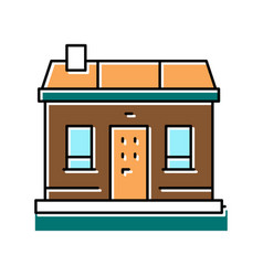 Tiny Home House Color Icon