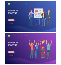 Business Startup Presentation With Ideas Thoughts