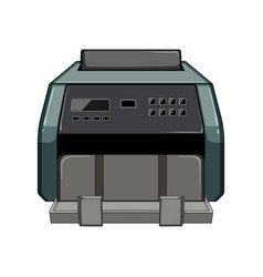 Cash Counter Machine Cartoon