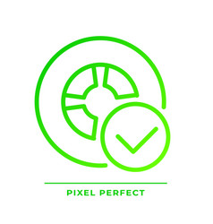 Vehicle Tire Safety Pixel Perfect Gradient Linear