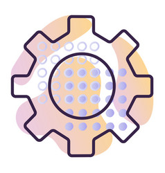 Gear Mechanism Pinion Icon