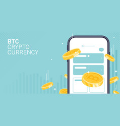 Trade Bitcoin Btc On Mobile Through The System