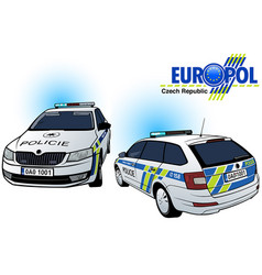 Czech Police Car