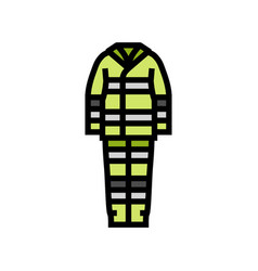 High Visibility Clothing Color Icon