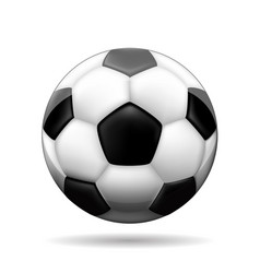 Soccer Ball Isolated On A White Background