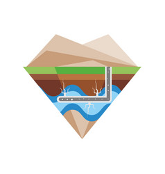 Fracking Extract Raw Hydrocarbon Energy From