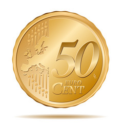 Fifty Euro Cent Coin 50