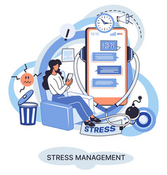 Stress Management Abstract Concept Pressure