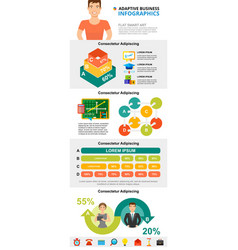 Education And Analysis Infographic Charts Set