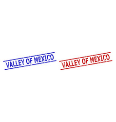 Valley Of Mexico Stamps With Corroded Texture