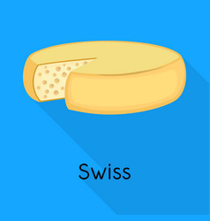 Design Chees And Swiss Sign Web Element