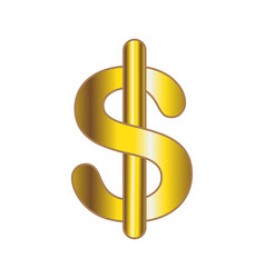 Gold Dollar Currency Logo