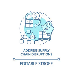 Address Supply Chain Disruptions Turquoise