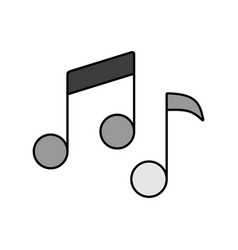 Music Notes Song Melody Or Tune Color Grayscale