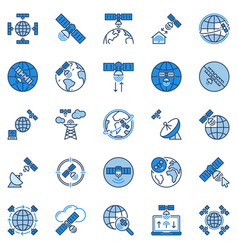 Satellite Broadband Or Internet Access Concept