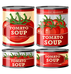 Tomato Soup Food Cans Collection