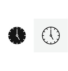 Clock-five Icon Set