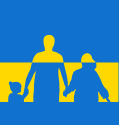 Patriotic Ukrainian Family Pray