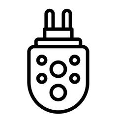 Control Pest Gel Plug Icon Outline Bite