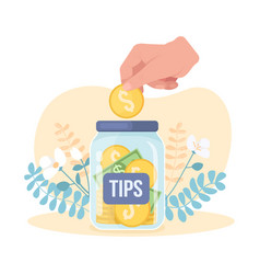 Tip Jar 2d Isolated