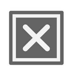 Cross Mark Button Icon Image