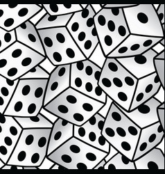 White Dice Risk Taker Gamble Art Background