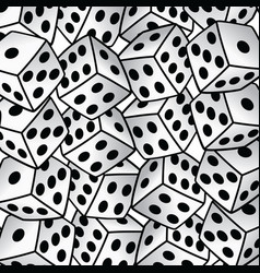 White Dice Risk Taker Gamble Art Background