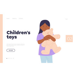 Online Shopping Service Offering Children Toys