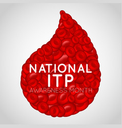 National Itp Awareness Month Logo Icon