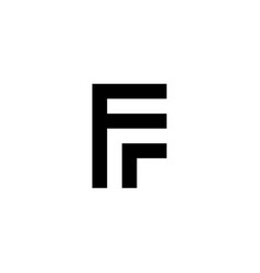 Letter F R E Square Geometric Symbol Simple Logo