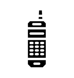 Mobile Phone Retro Gadget Glyph Icon