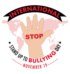 International Stand Up To Bullying Day Poster