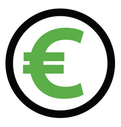 Business Euro On A White Background