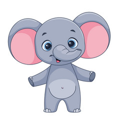 Cute Elephant Cartoon