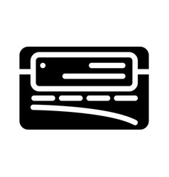 Vhs Player Retro Gadget Glyph Icon