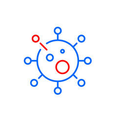 Covid19 Molecule Pixel Perfect Editable Stroke