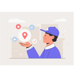 Online Delivery Service Or Delivery Tracking