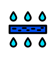 Water Purification Color Icon