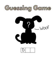 Cartoon Dog Guessing Game