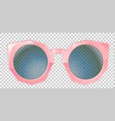 Sun Glasses Plastic Pink