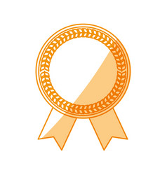 blank award ribbon royalty free vector image vectorstock blank award ribbon