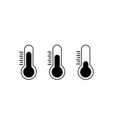 Temperature Symbol Set Three Thermometer S