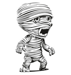 Classic Halloween Mummy Image