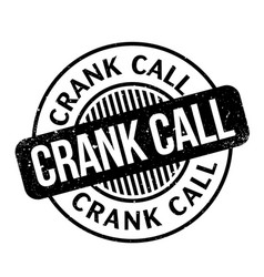 Crank Call Rubber Stamp